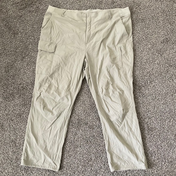 Athleta Pants - Athleta Trekkie Utility Cargo Pants Womens 24 Khaki Hiking Travel Joggers